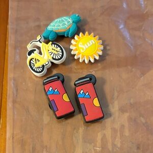 CROCS charms 5 pc lot